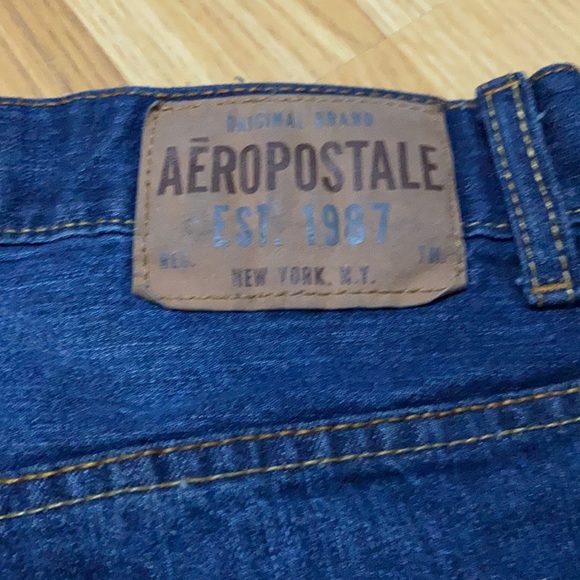 Aeropostale Distressed Denim Jeans 28/30 Slim Bootcut - Picture 8 of 12